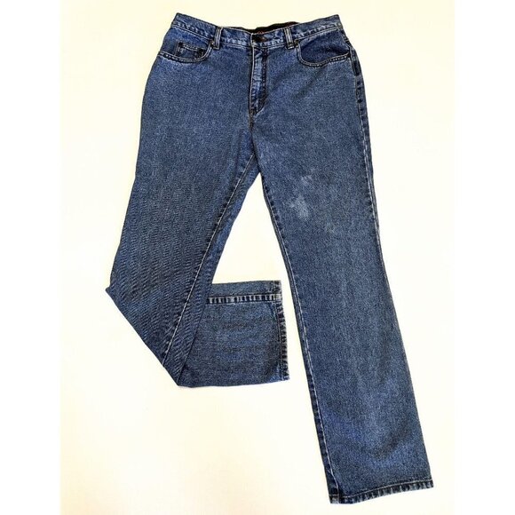 Vintage 90s NO EXCUSES Girl Gear Cuff Leg Jeans 13 - Picture 1 of 7